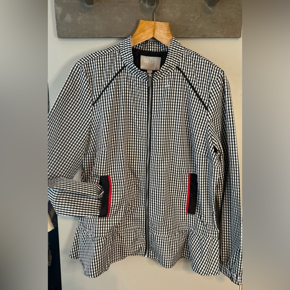 Hilary Radley Jackets & Blazers - Hilary Radley x Katherine Barclay check coat